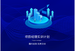 项目经理实训计划